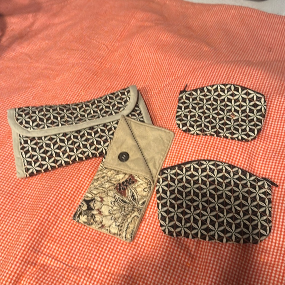 4 Piece Wallet Set